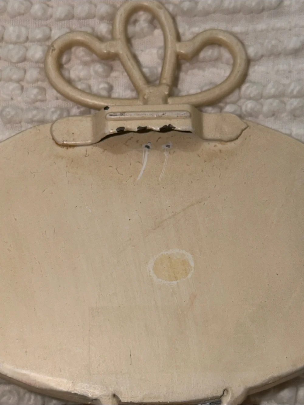 Metal/ iron Ring Hand towel holder vintage